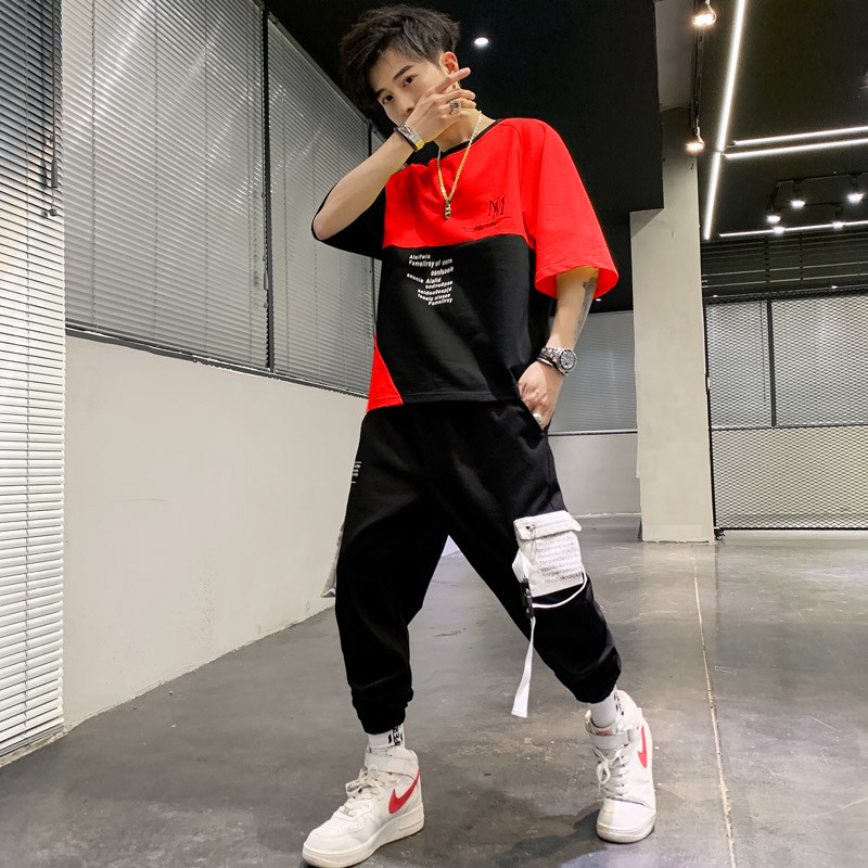 Bộ Quần Áo Thun Nam Mùa Hè Ngắn Tay NM Phối Quần Jogger Túi Hộp Thời Trang Hàn Quốc SEPTEMBERGIRL1989 SET NAM 90000100C | BigBuy360 - bigbuy360.vn