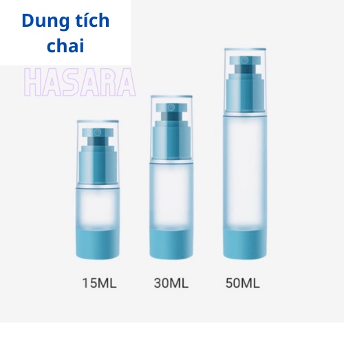 Chai chiết mỹ phẩm, chai chiết chân không cao cấp chống ôxi hoá Jordan&amp;judy