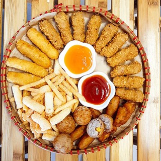 Mẹt tre đựng đồ ăn vặt cỡ nhỏ