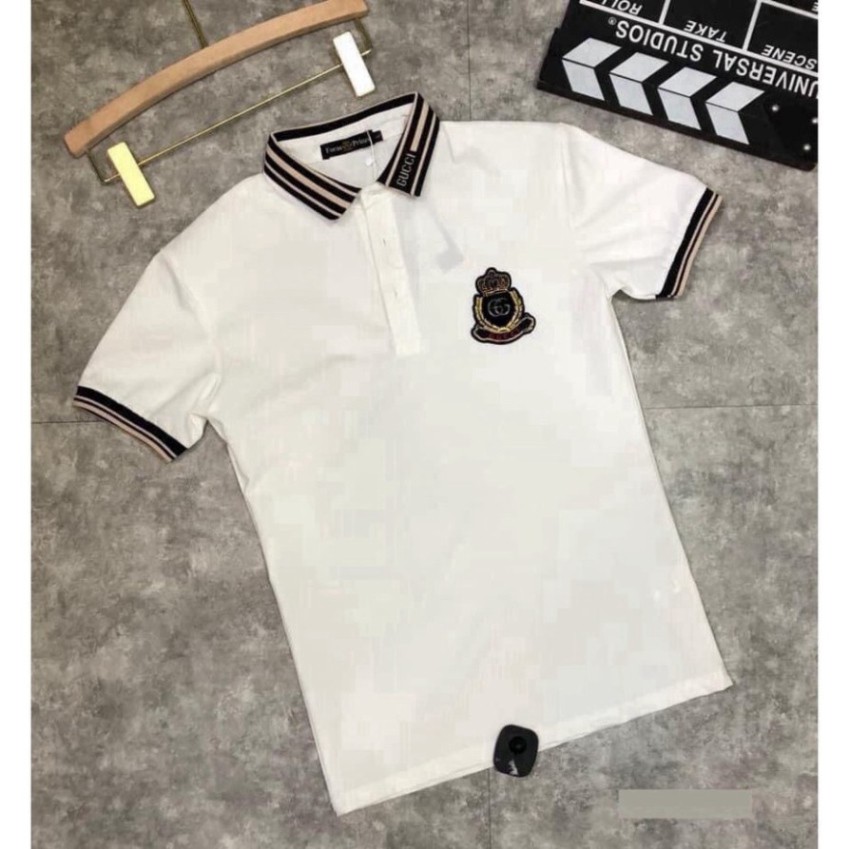 [ẢNH THẬT] Áo Thun Nam Có Cổ, Áo Polo Nam Thêu Logo Vương miện GC Cao Cấp BB9 | BigBuy360 - bigbuy360.vn