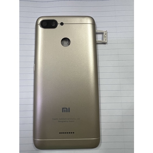 Vỏ Xiaomi Redmi 6 có sườn kèm khay sim