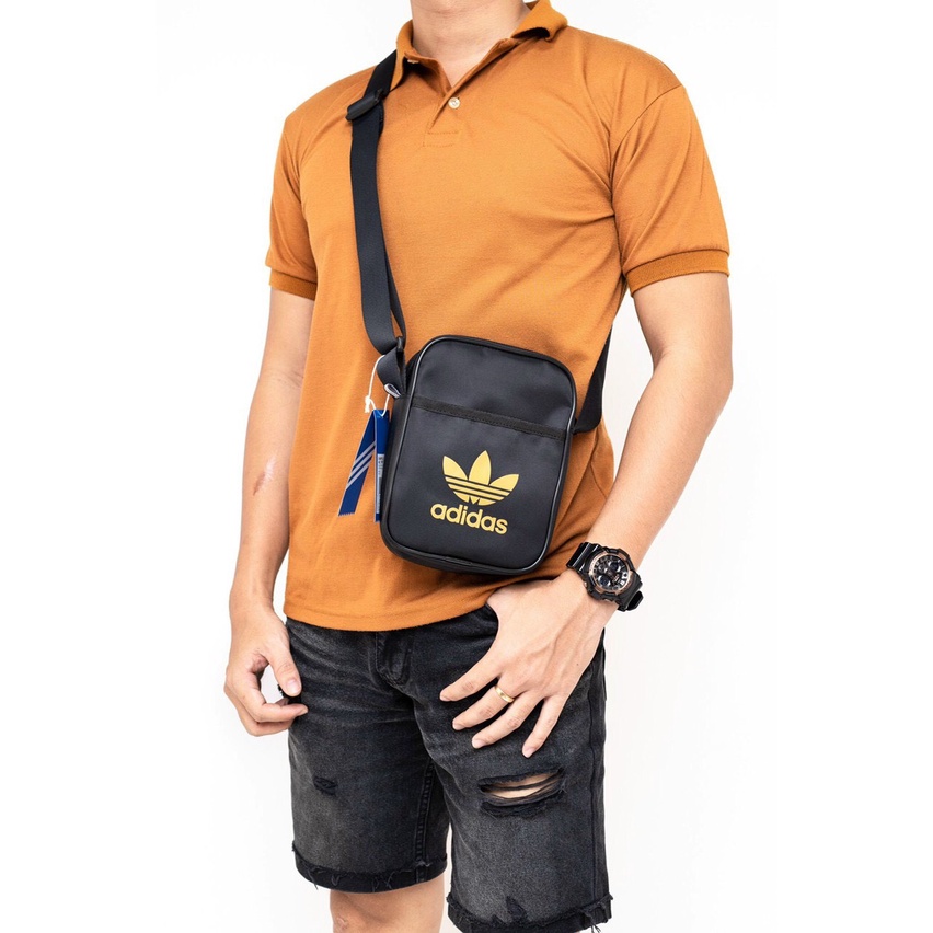 Túi đeo chéo nam [ HÀNG XUẤT DƯ ] Túi đeo chéo Adidas Vintage phong cách thời trang - Phù hợp đi du lịch, đi chơi | BigBuy360 - bigbuy360.vn