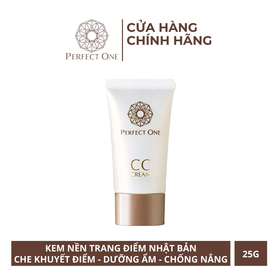 Kem Nền Trang Điểm Kết Hợp Chống Nắng Dịu Nhẹ PERFECT ONE CC Cream 25G