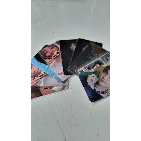 photocard card off Baekhyun Kai