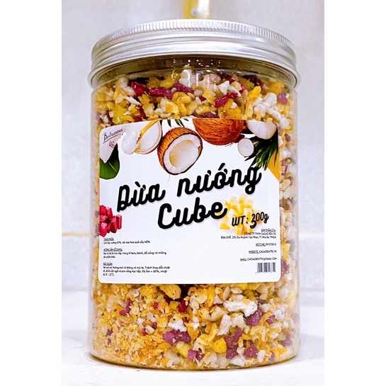 Vụn dừa nướng Cube