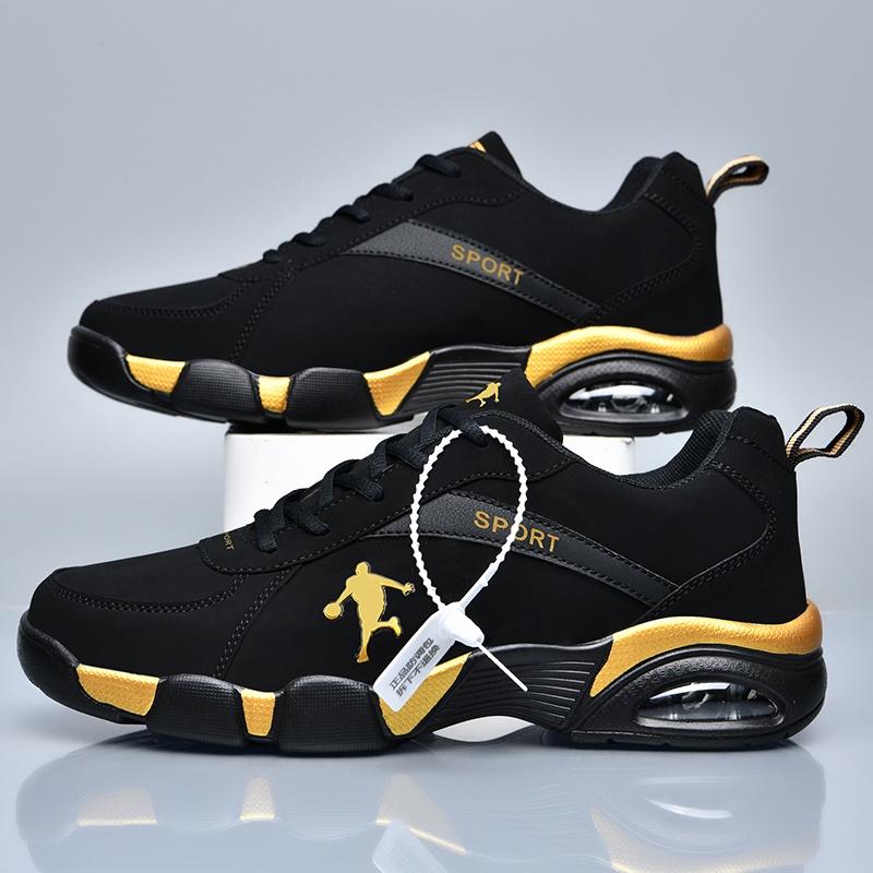 Giày Thể Thao Cổ Thấp Có Đệm Khí Chống Trượt Thời Trang Cho Nam