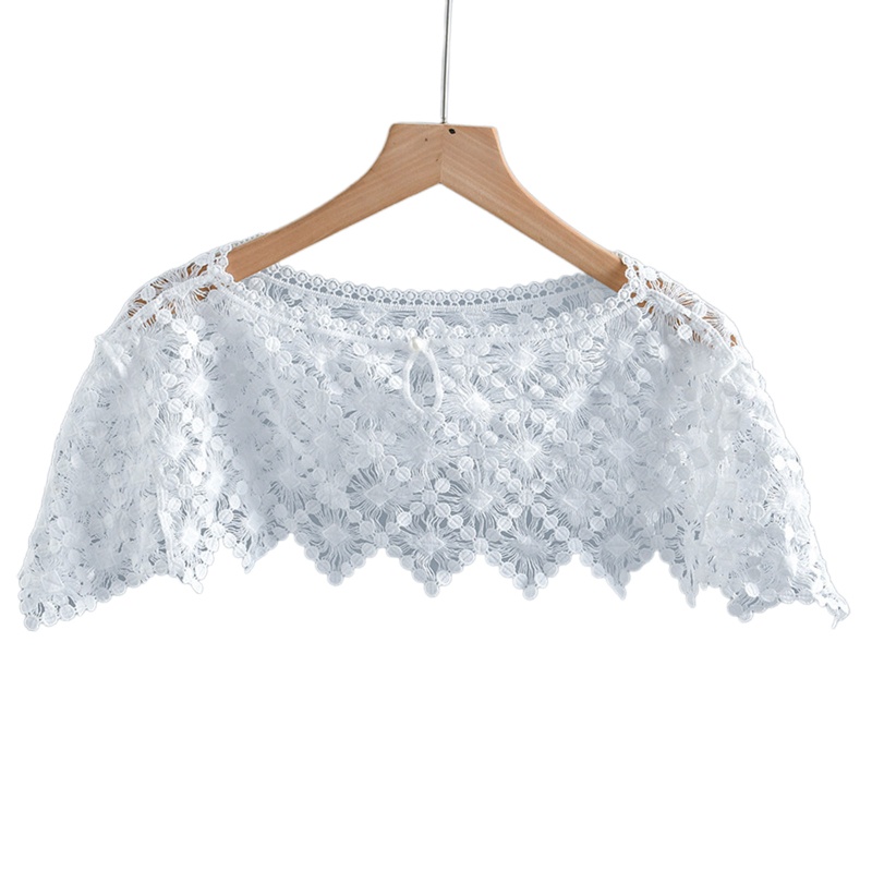 Áo Choàng Cổ Tròn Phối Ren Thời Trang Dành Cho Nữ