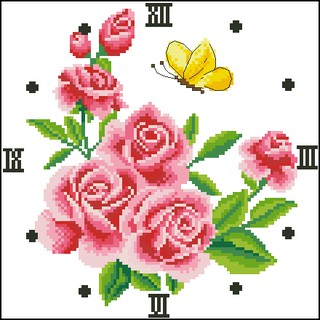 Tranh Thêu Chữ Thập Rose 2