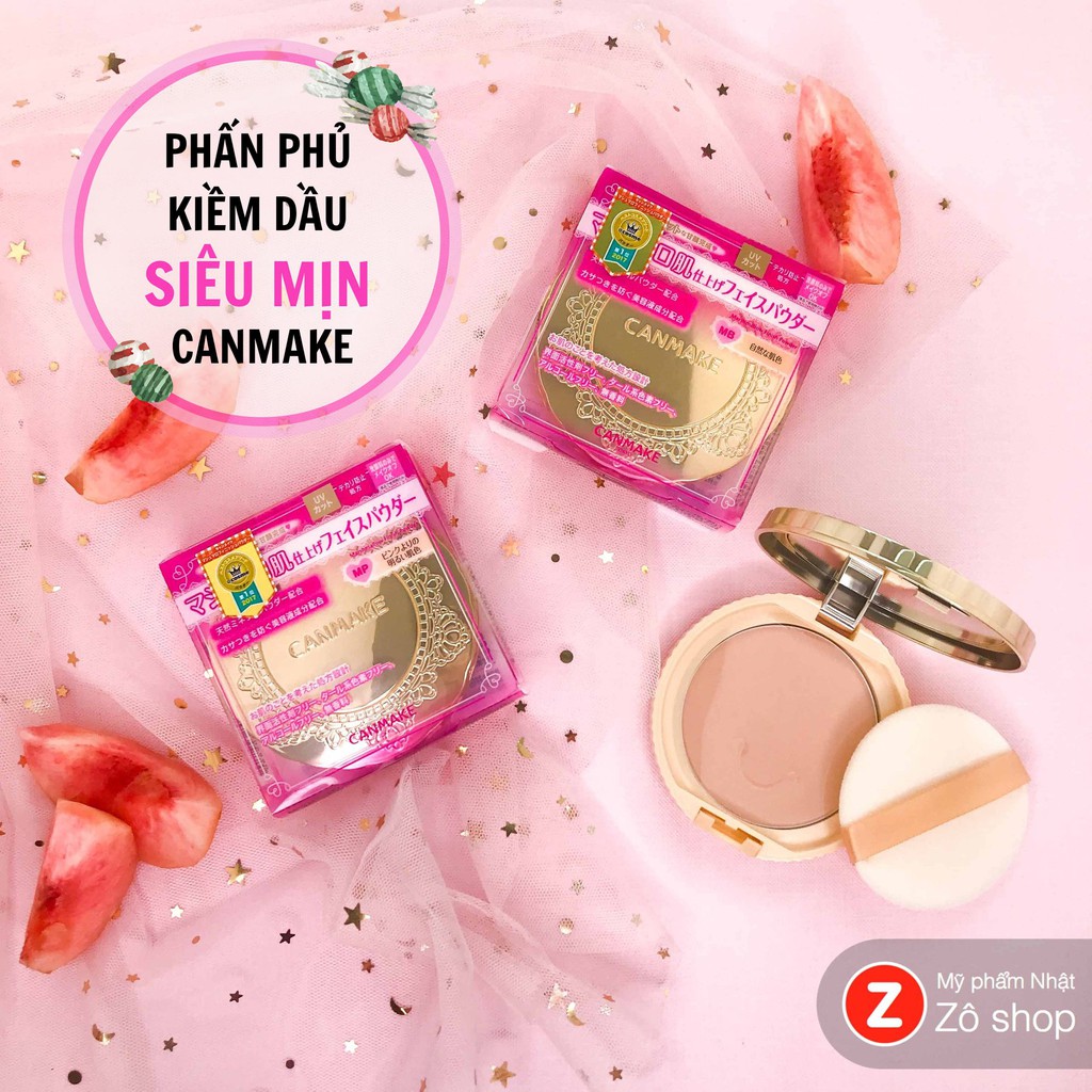 Phấn phủ dạng nén - Canmake Marshmallow Finish Powder | BigBuy360 - bigbuy360.vn