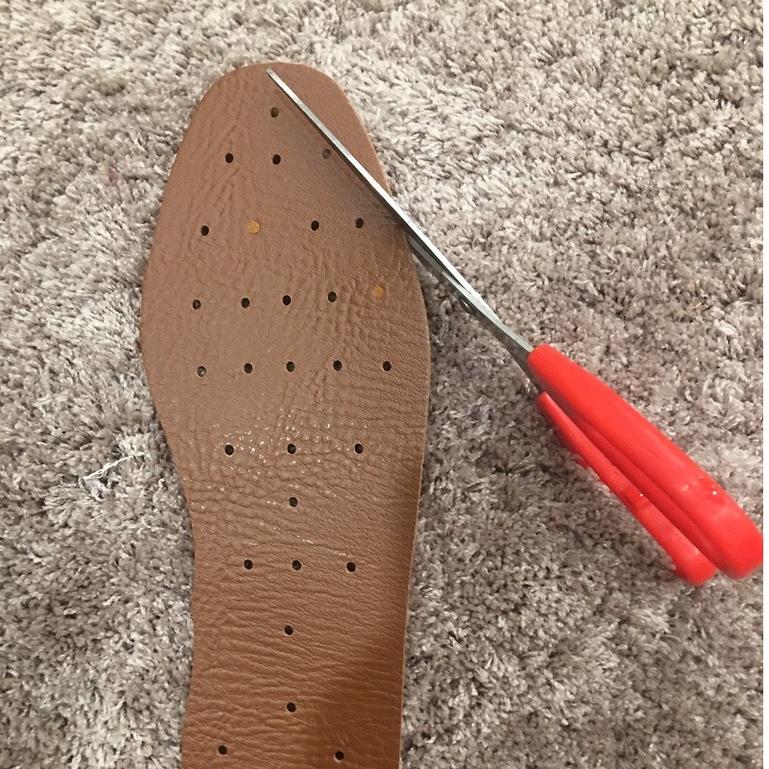 [1 Đôi] Miếng Lót Giày Da Độn Đế Giày, Lót Giầy Êm Chân Và Khử Mùi Hôi Hiệu Quả