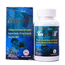 SLEEP WELL – HỖ TRỢ, CẢI THIỆN GIẤC NGỦ  lọ 60 viên