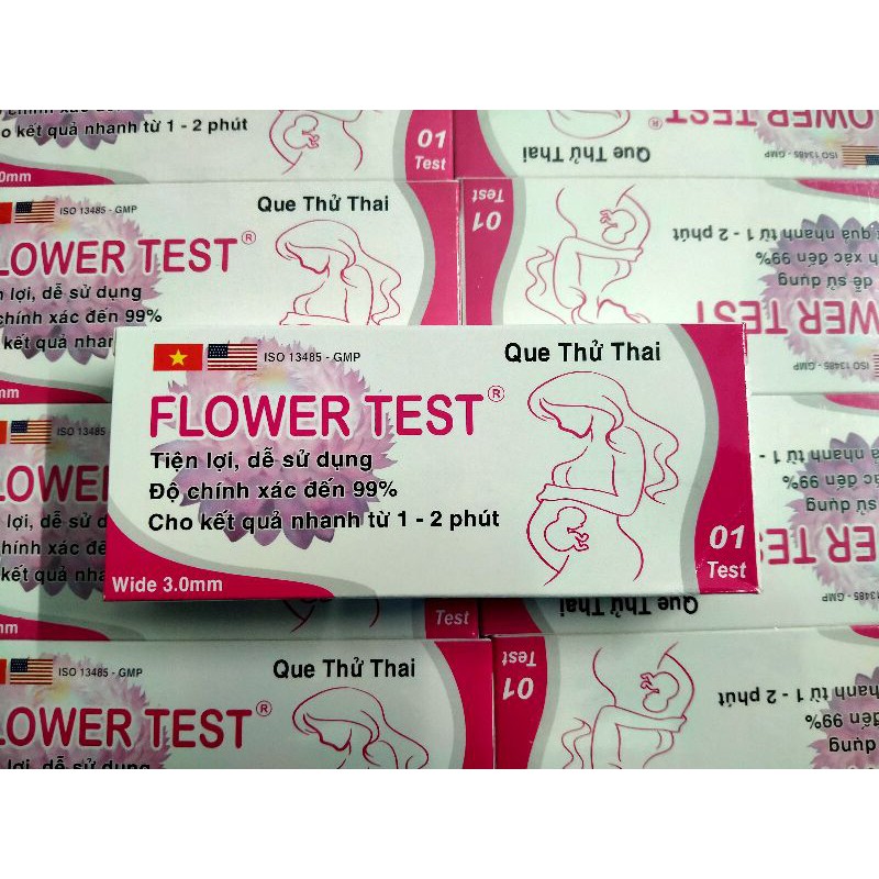 Que Thử Flower Test 3ml (1 lốc 48 que)