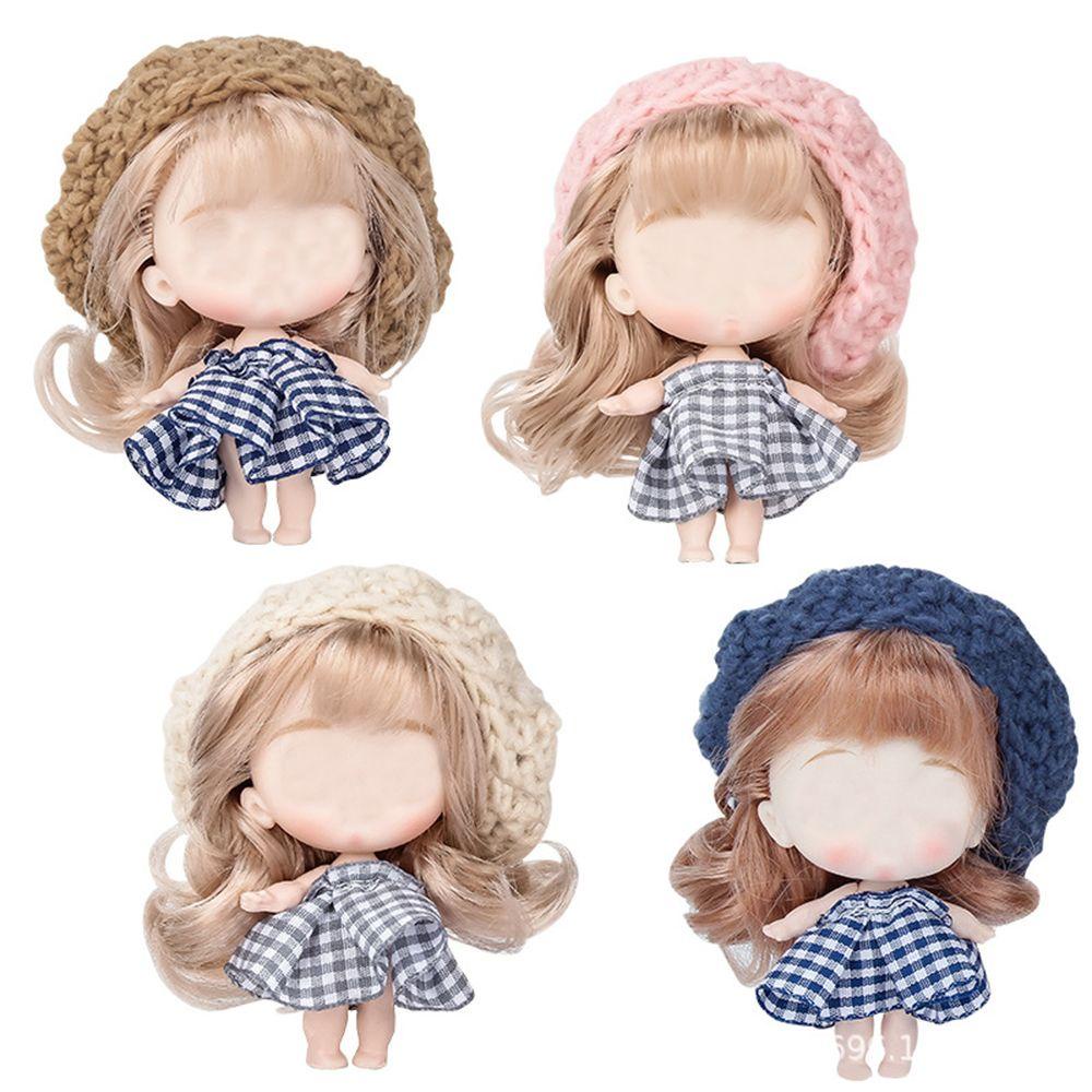 Búp Bê BJD Mini Đội Mũ Xinh Xắn Đáng Yêu
