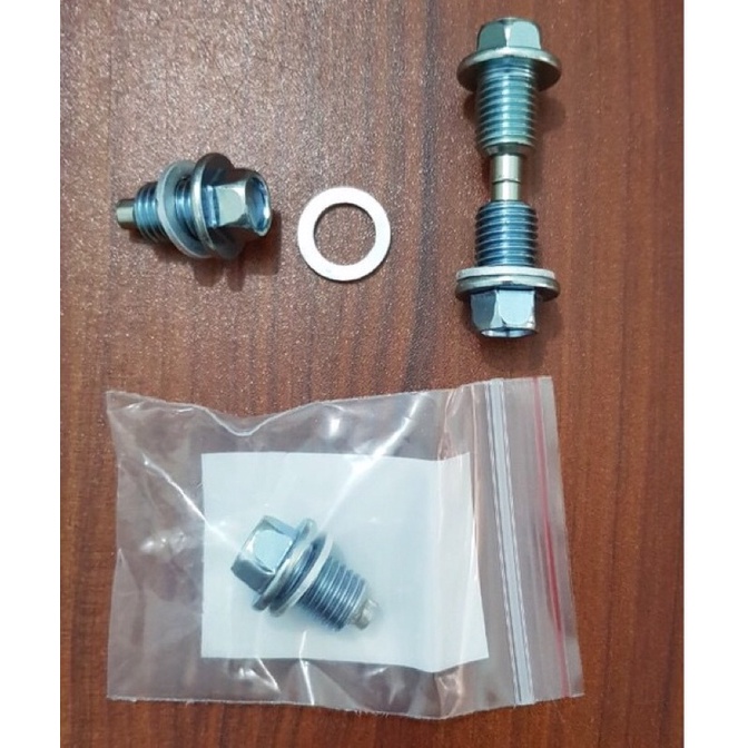 Ốc xả nhớt nam châm cho xe Honda và yamaha , ốc xả dầu nam châm