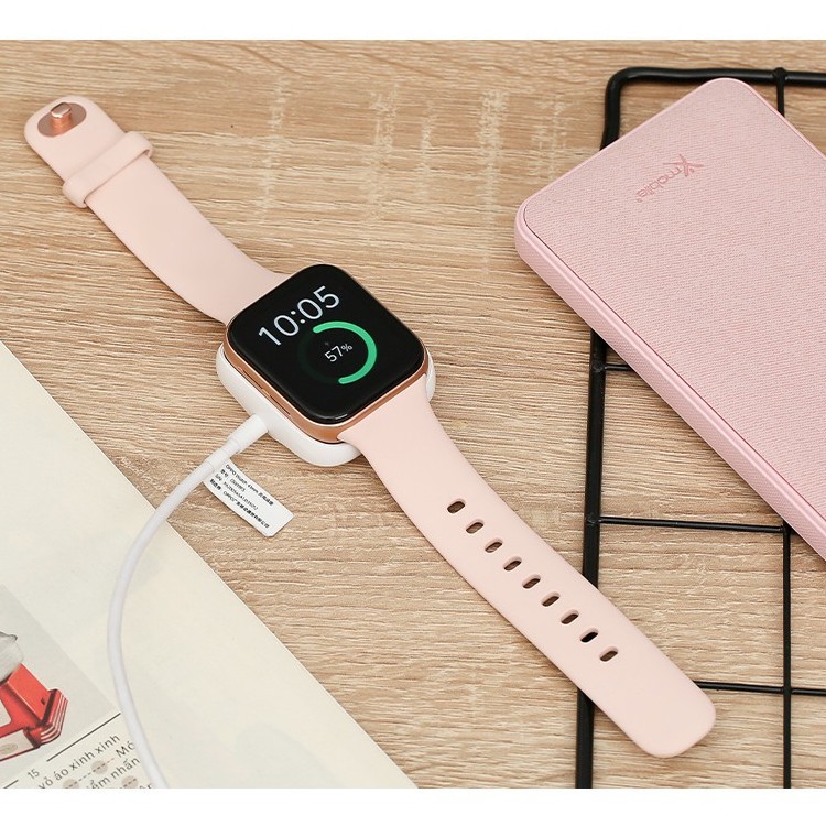 [Mã ELMALL10 giảm 10% đơn 500K] Oppo Watch 41mm dây silicone hồng