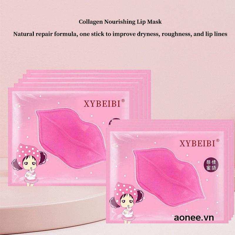 ✨✨Mặt nạ dưỡng môi collagen nội địa trung biaqua,images giảm thâm môi làm mềm môi