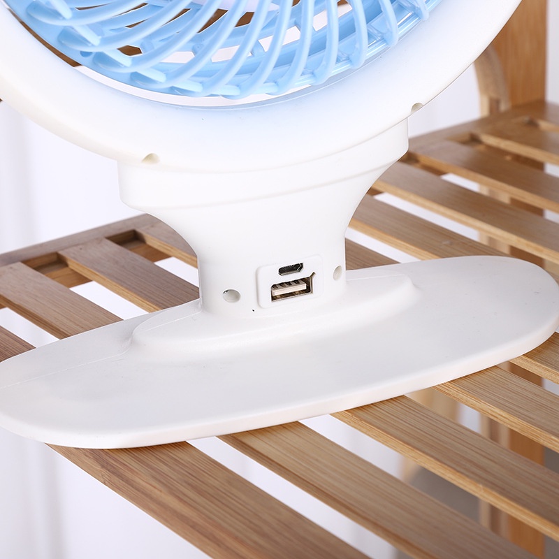 QUẠT ĐỂ BÀN SẠC TÍCH ĐIỆN MINI – SIÊU MÁT– JR-5566