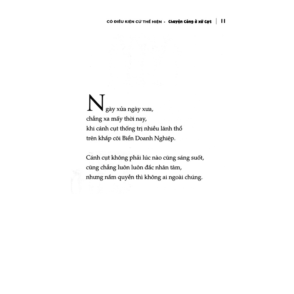 Sách - Có Điều Kiện Cứ Thể Hiện - Chuyện Công Ở Xứ Cụt | BigBuy360 - bigbuy360.vn