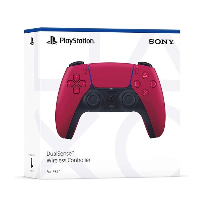 Tay cầm PS5 đỏ chính hãng Dualsense Controller cho máy Playstation 5 Cosmic Red