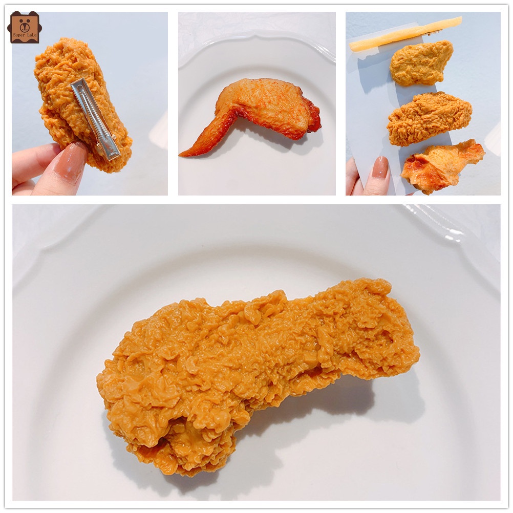 Phụ kiện cài tóc hình chân gà sáng tạo vui nhộn thiết kế mới