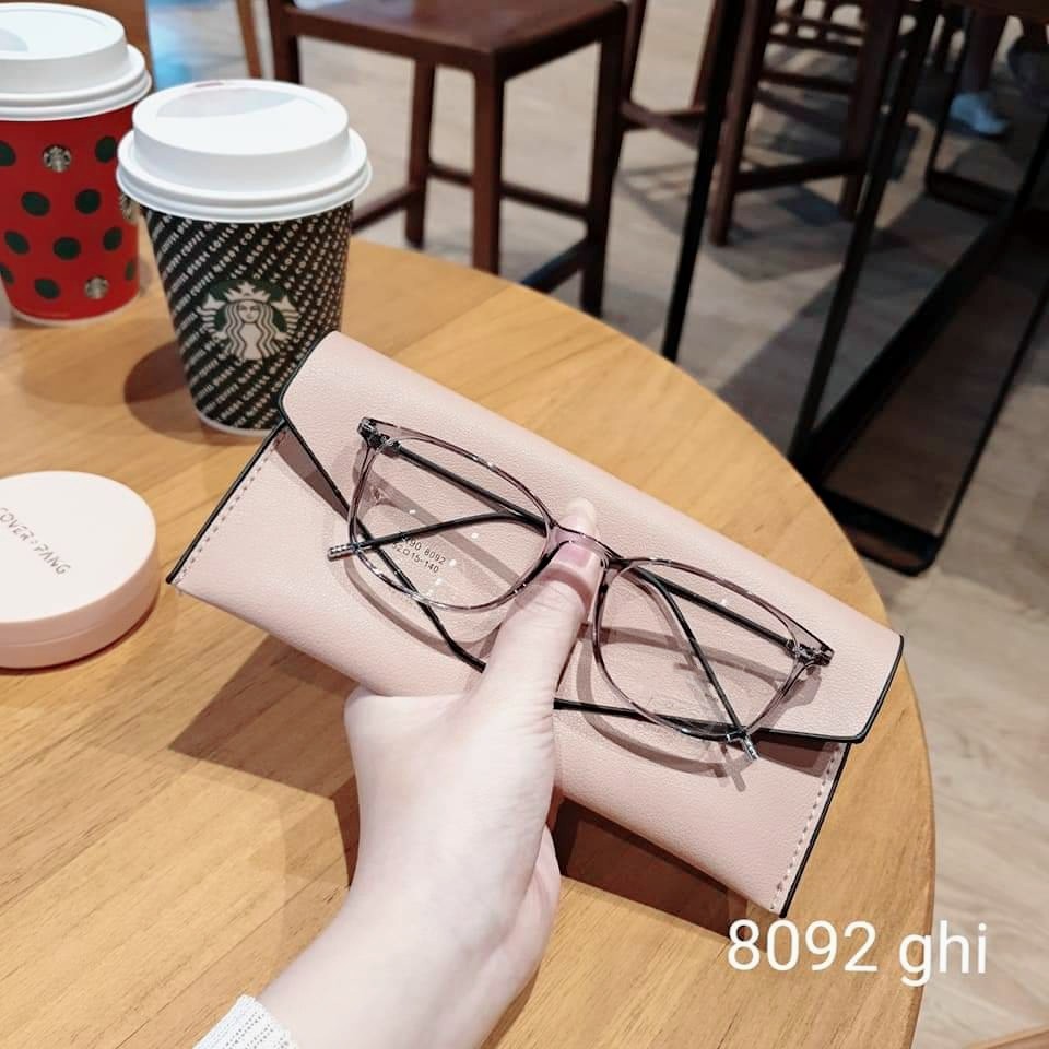 Gọng kính cận,Kính cận thời trang nam nữ 8092 Chilistore