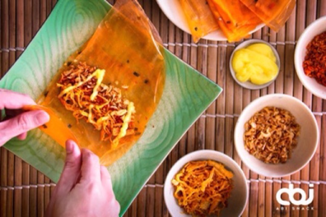 [Mã 267FMCGSALE giảm 8% đơn 500K] HÀNG SẴN -BÁNH TRÁNG ABI VỊ BƠ KÈM 1 TÚI SỐT BƠ | BigBuy360 - bigbuy360.vn