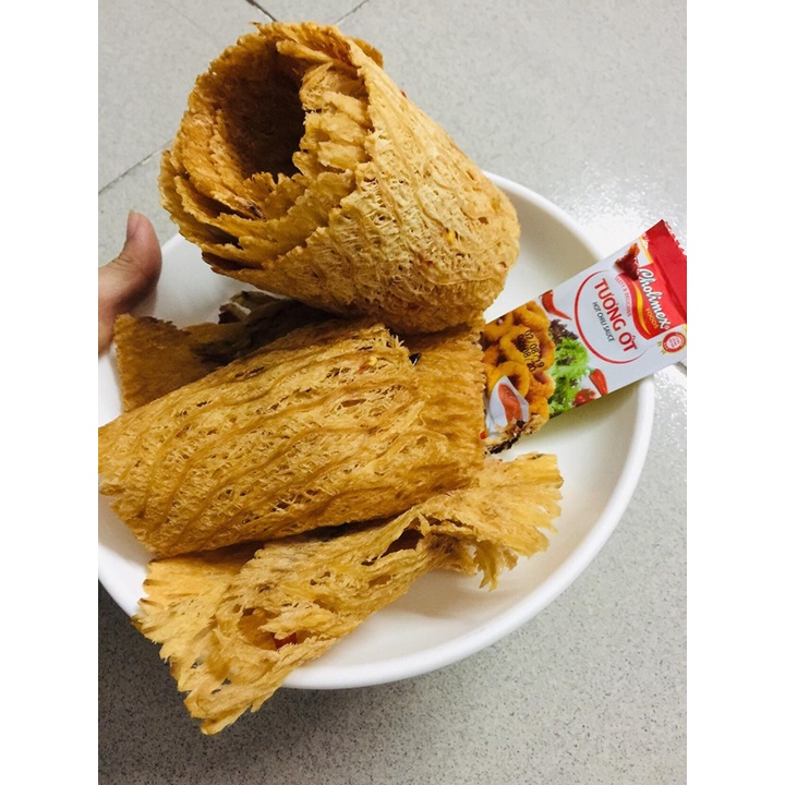 300g mực nướng cán g tẩm gia vị cay cay nhẹ, dai dai ngọt thịt mực dễ ăn