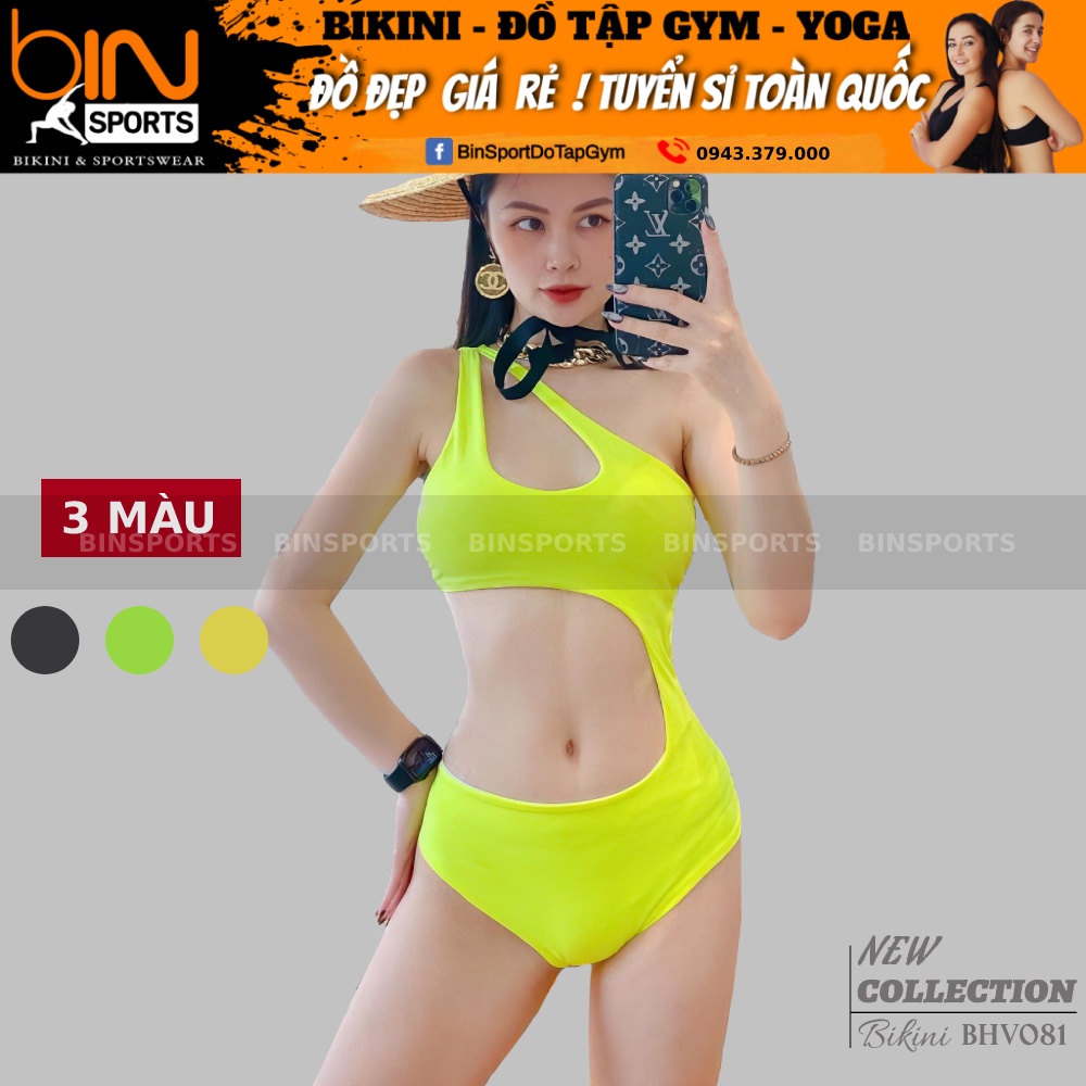 Bikini Nữ 1 Mảnh Body Khoét Eo Nhiều Màu Freesize Bin Sports BHV081