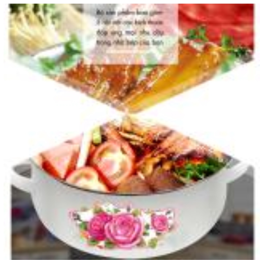 Bộ 5 Nồi Tráng Men Cao Cấp MK297- thanh lý trưng bày