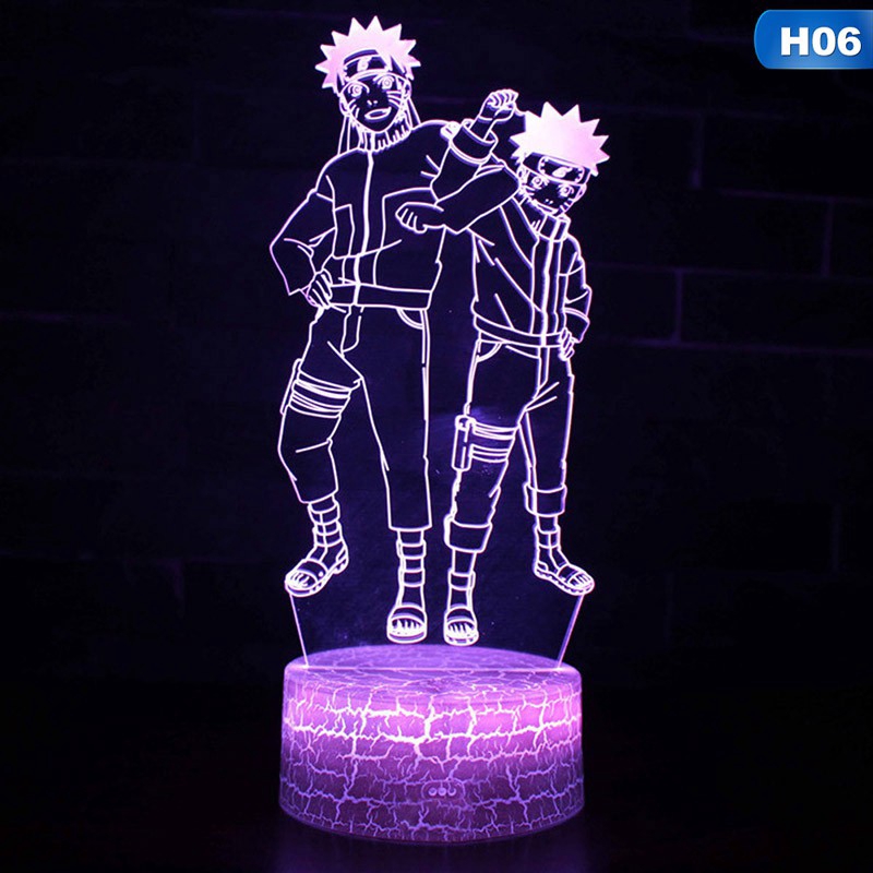 Đèn ngủ chiếu sáng họa tiết dragon ball 3d độc đáo trang trí nội thất