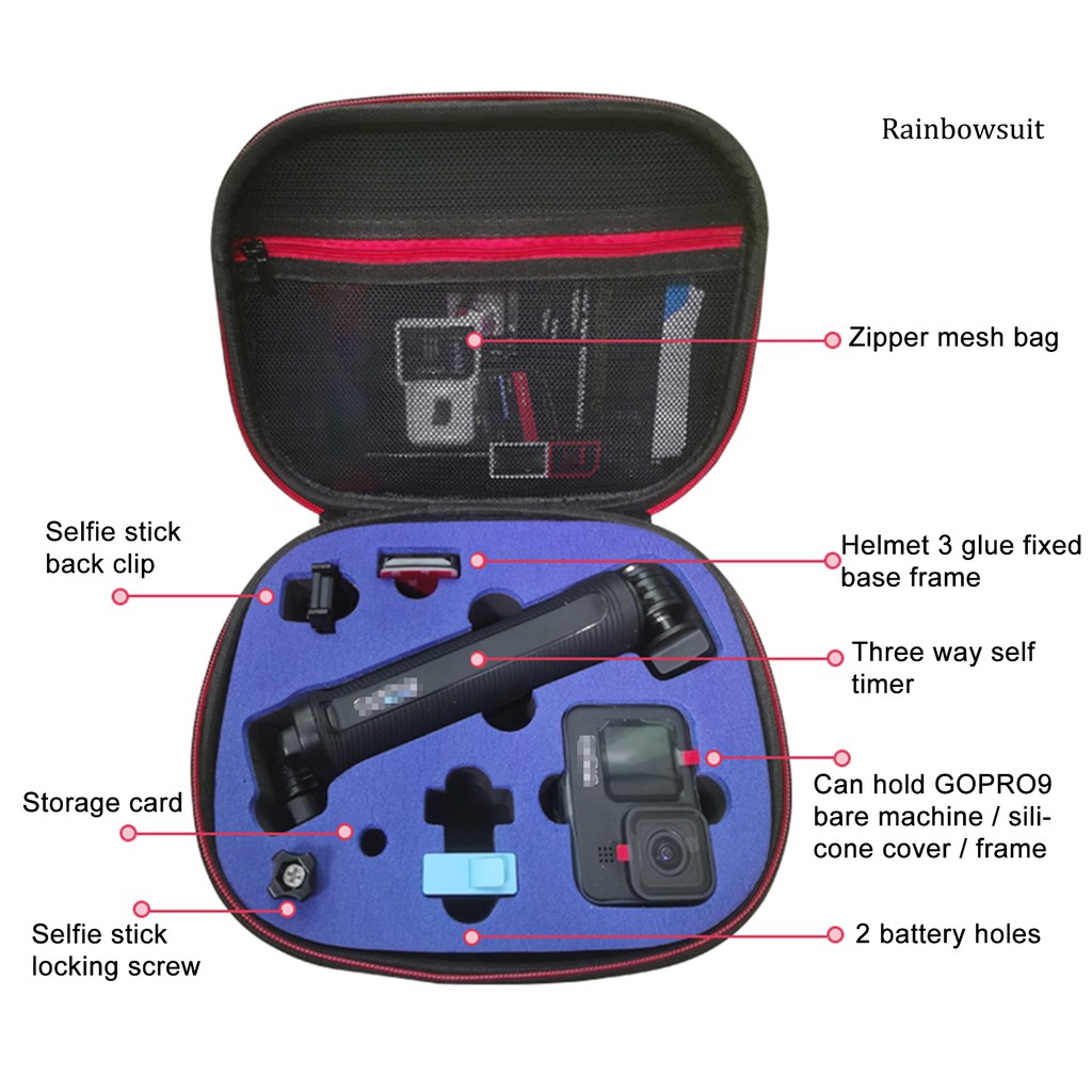 Túi Đựng Bảo Vệ Chống Sốc Cho Gopro Hero 9