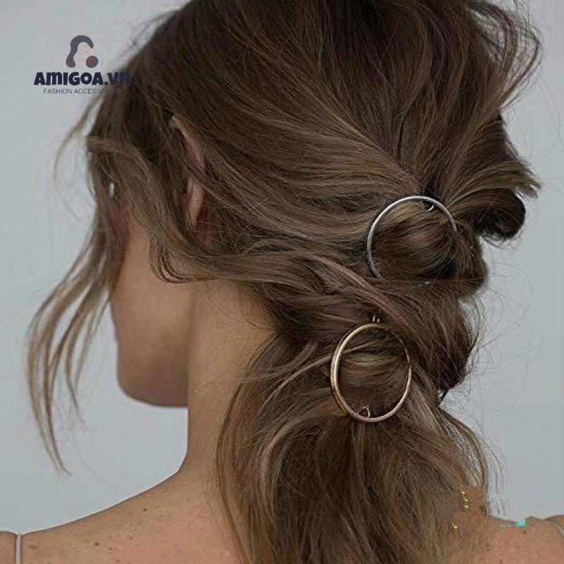 【amigoa.vn】Kẹp Tóc Hình Học Hình Học