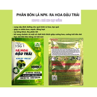 Phân bón lá npk-nsg1- ra hoa đậu trái- gói 20ml