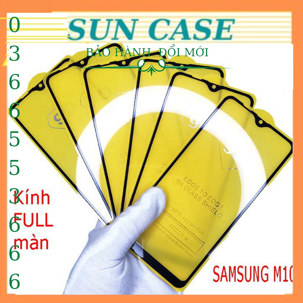 Cường lực SAMSUNG M10,M20,M30,M40,M21,M31 Tặng kèm giấy lau kính khô và ướt TAIYOSHOP1