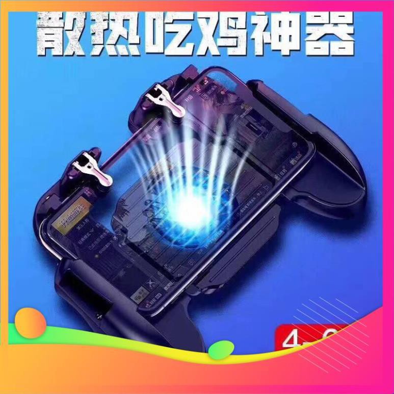 [HOT] TAY CẦM CHƠI GAME PUPB KIÊM SẠC DP 4000MAH, CÓ ĐẾ TẢN NHIỆT( W10) ++