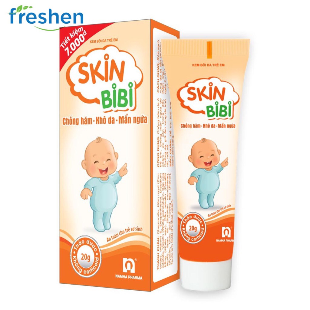 Kem bôi da trẻ em skinbibi tube 10gr