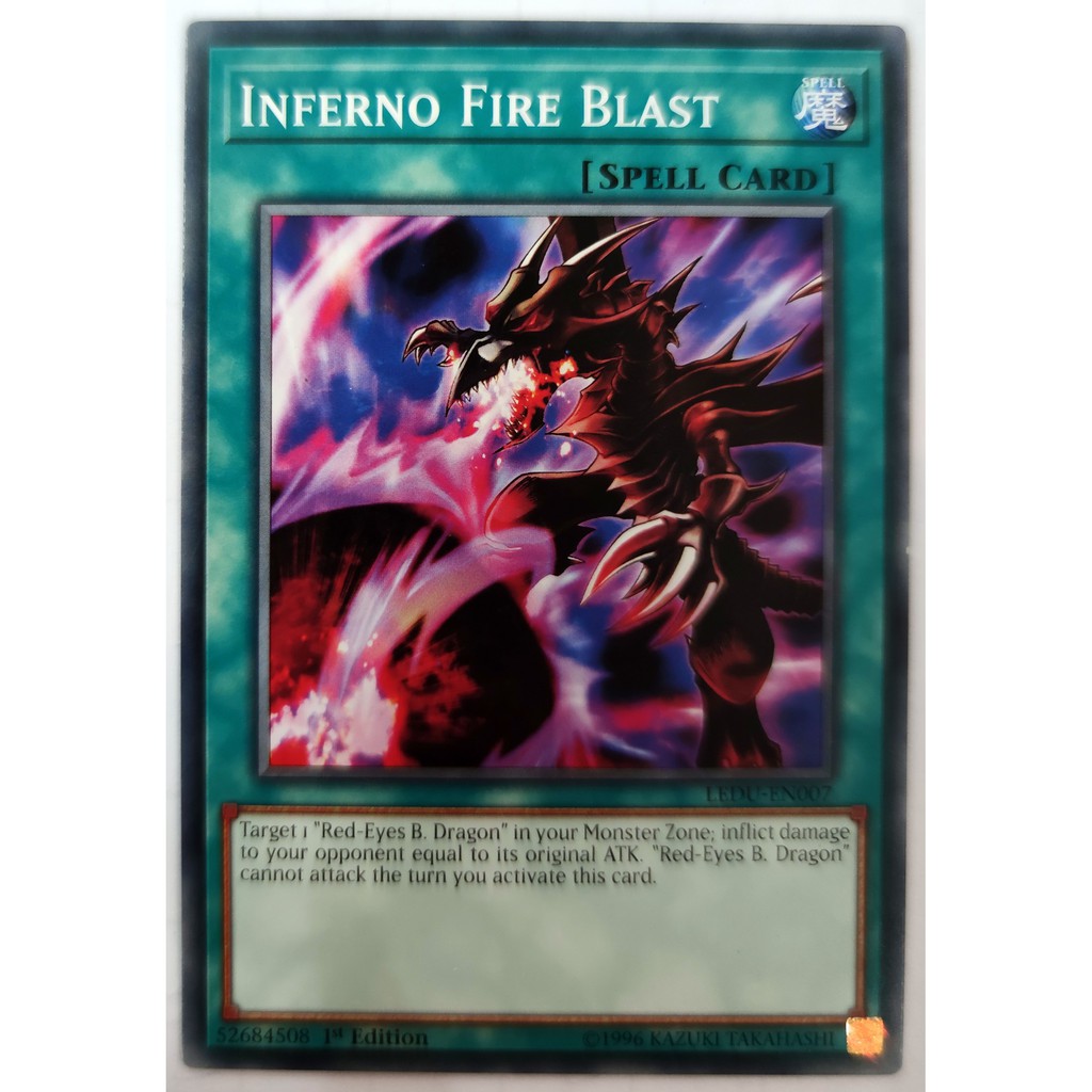 [Thẻ Yugioh] Inferno Fire Blast |EN| Common (Duel Monsters)