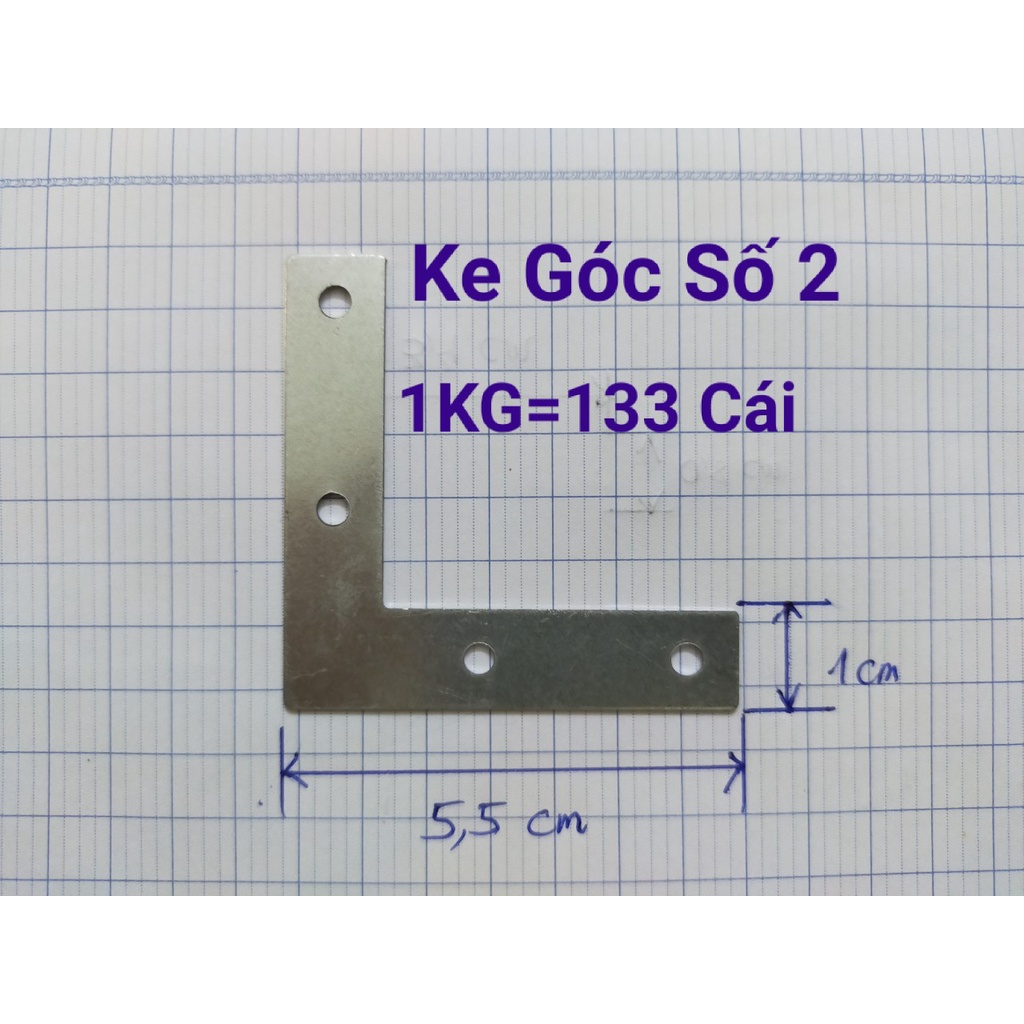 Pat vuông 4 lỗ, ke góc chữ L, ,  giữ góc khung  tranh, khung canvas,  cửa nhôm giá sỉ