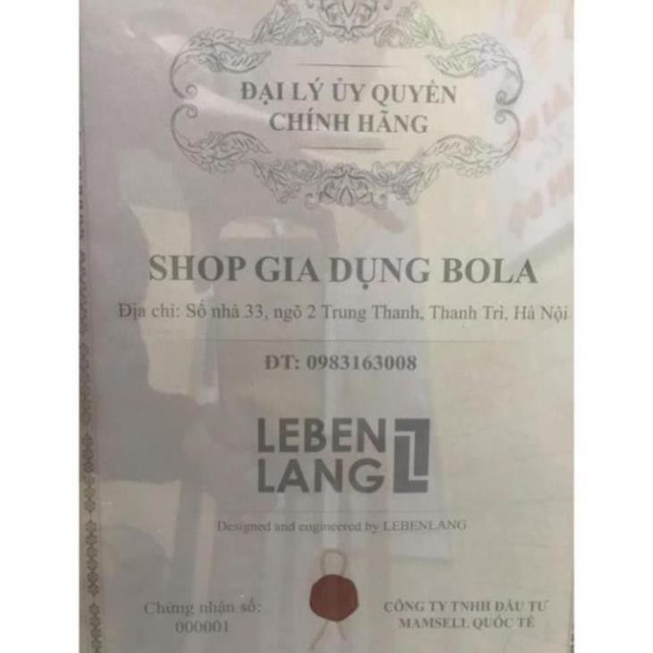 Bàn để ủi quần áo dạng đứng Lebenlang LBB363 Hàng Đức - BH 12 Tháng