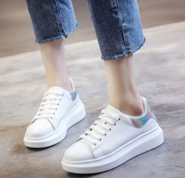 Giày thể thao nữ gót nhũ fullboxx | BigBuy360 - bigbuy360.vn