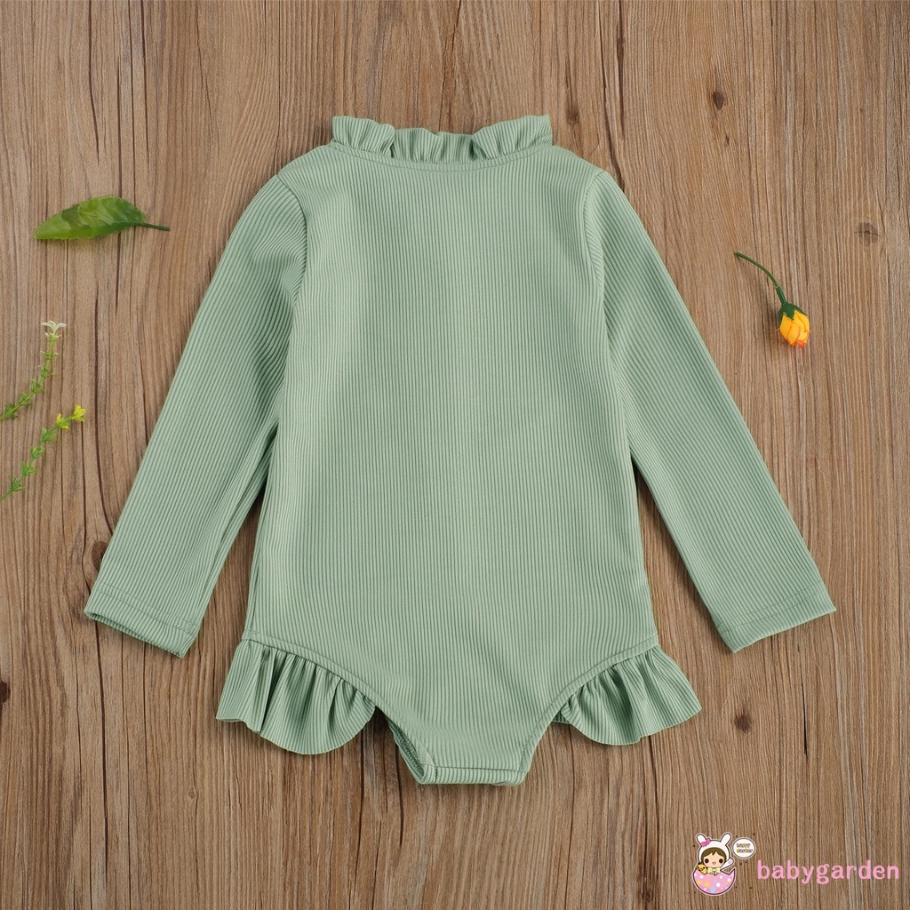 Bộ đồ bơi một mảnh dài tay dễ thương cho bé gái