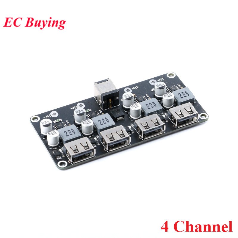 Mô đun hạ áp sạc nhanh Usb chuyên dụng từ Qc3.0 Qc2.0 Dc-Dc Dc sang Dc 5v 9v 12v 24v