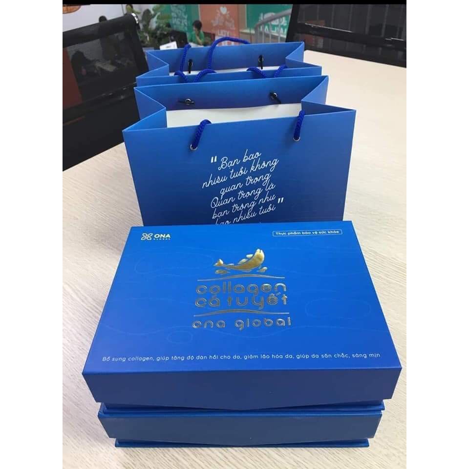 Collagen cá tuyết Cocayhoala làm đẹp da căng bóng ngậm nước ẩm mượt hộp 30 gói | BigBuy360 - bigbuy360.vn