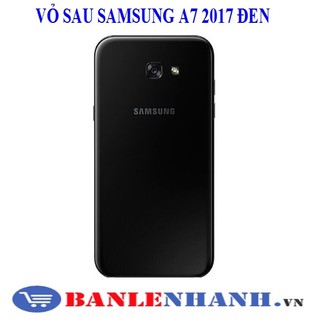Vỏ sau samsung a7 2017 màu đen