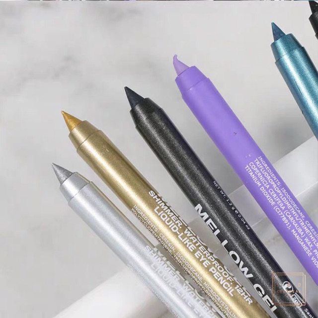 Bút sáp nhũ mềm kleancolor mellow gel eye pencil kẻ viền mắt bắt sáng tạo điểm nhấn!!! <đủ bill> | BigBuy360 - bigbuy360.vn