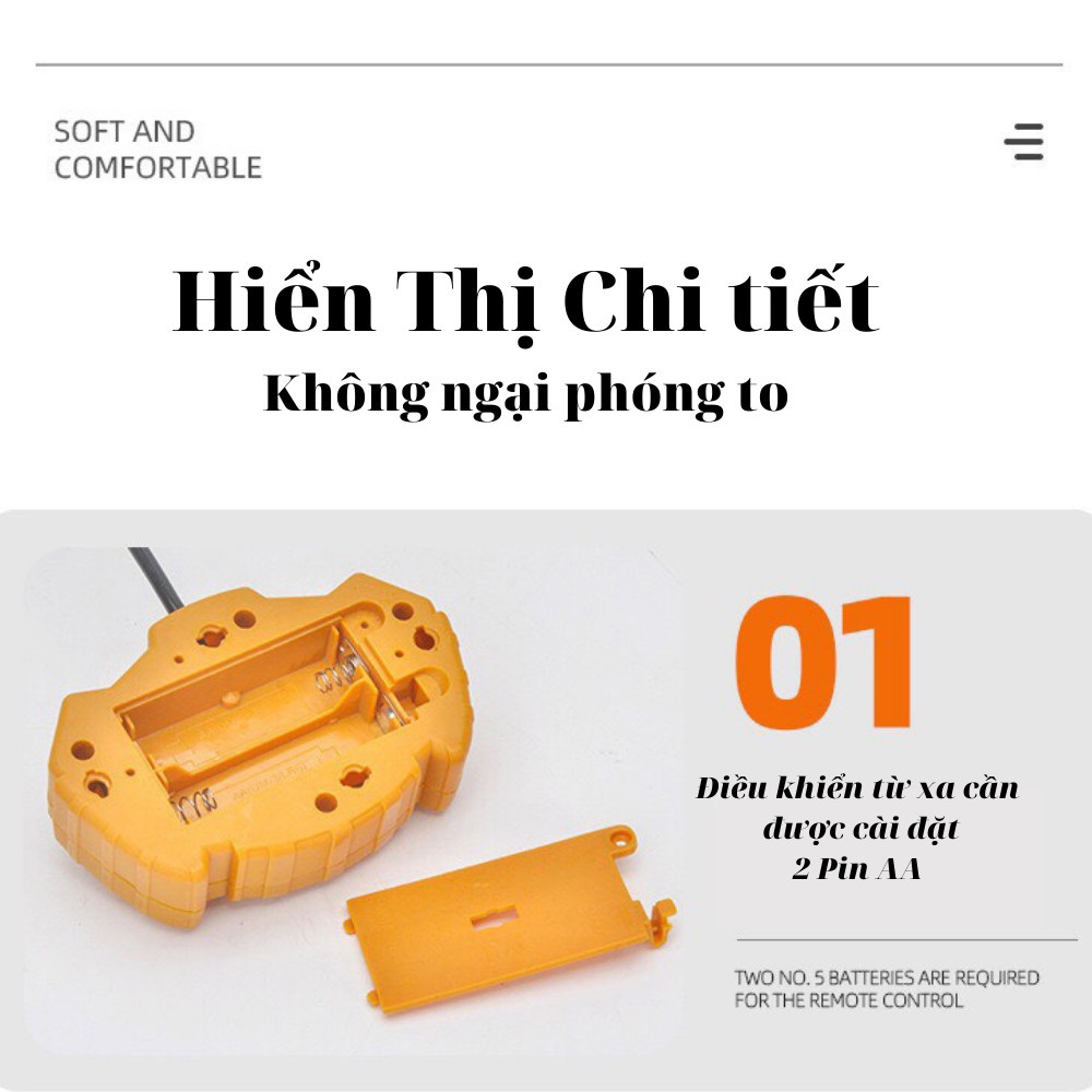 Đồ chơi mô hình xe ô tô container điều khiển từ xa cho bé SIHIKA từ xa có pin sạc 161-3