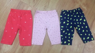 Legging lửng bé gái Gap size 1,2,10t