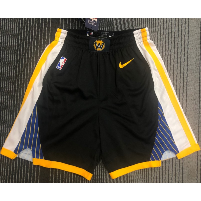 Quần Short Bóng Rổ NBA Có Túi Bên Hông Màu Đen Trắng Xanh Lam Đậm