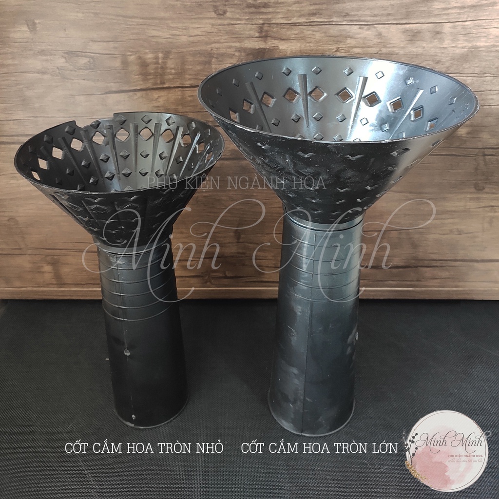 CỐT NHỰA TRÒN/DÀI BÓ HOA- SET 5 CÁI