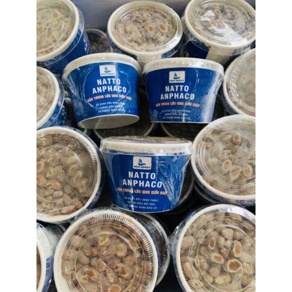 Natto tươi Anphaco/ Đậu nành NonGMO lên men 100gr